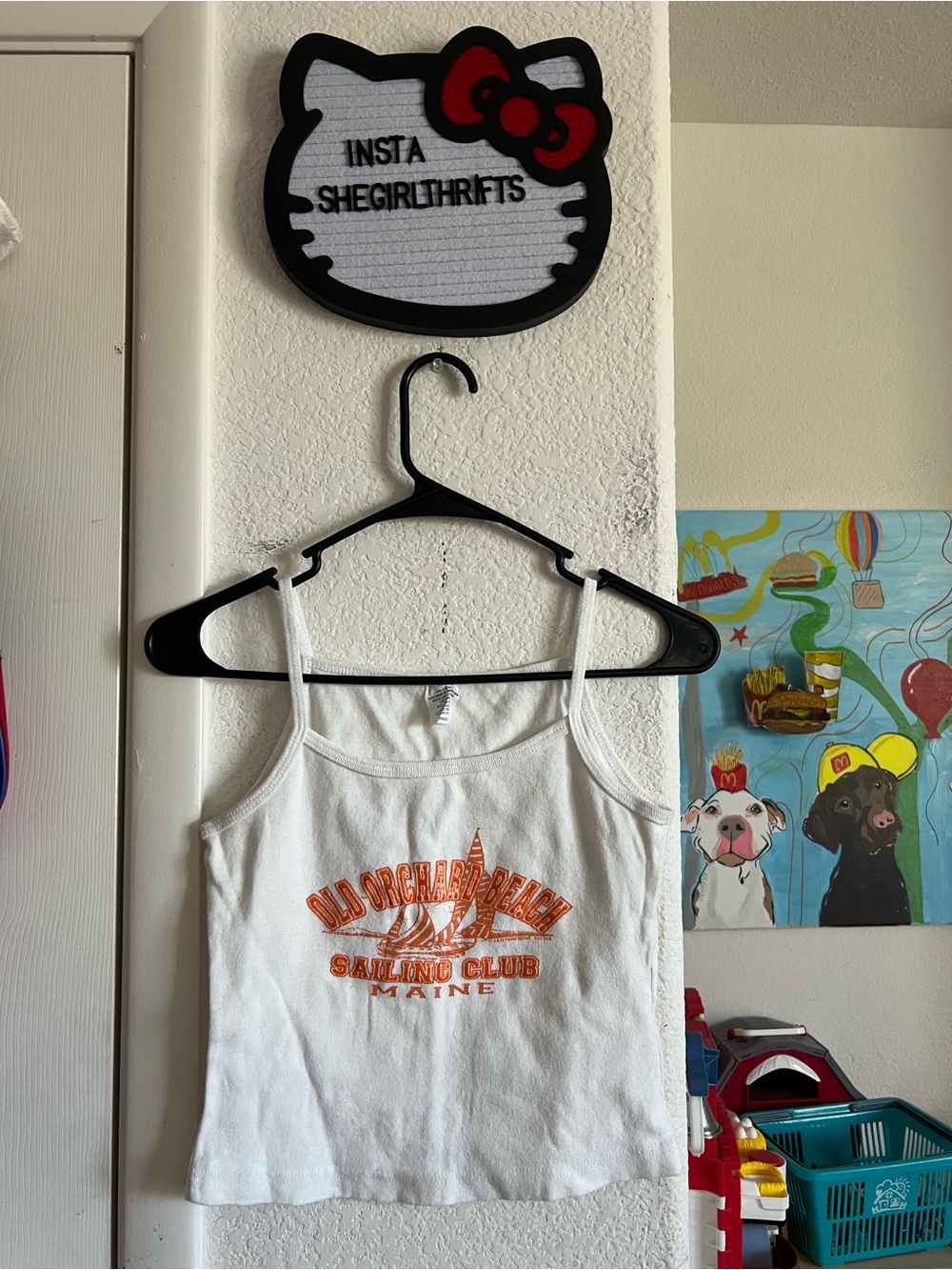 Y2K beach baby tank